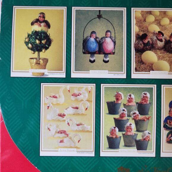Anne Geddes Vintage 1997 Christmas Collection 24 Greeting Cards with Envelopes - Picture 11 of 14
